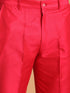 Vastramay Men's Valentino Pink Viscose Kurta Pant Set