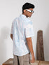 Vastramay Men's Lavender Cotton Ethnic Shirt