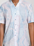 Vastramay Men's Lavender Cotton Ethnic Shirt