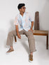 Vastramay Men's MultiColour Cotton Ethnic Shirt