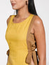 Vastramay Women's Tie Up Detail Kurta With Cotton Pant Set
