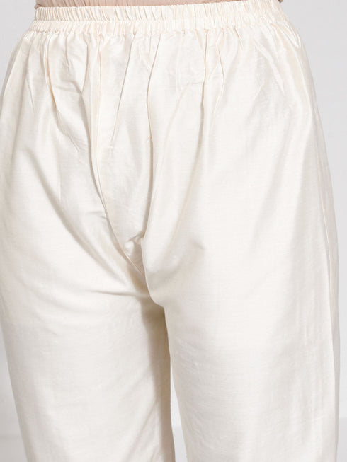 Vastramay Women's Printed Georgette Anarkali Kurta Set With Dupatta