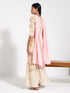 Vastramay Women's Summer Cotton Embellished Sharara Set