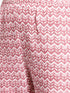 Vastramay Women's Pink Printed Cotton Kantha Kurta Pant Set