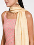 Vastramay Women's Pink Foil Printed Rayon Kurta Set With Dupatta