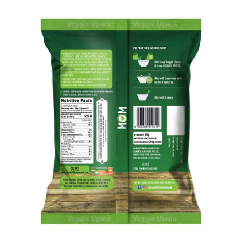 Mom's Veggie Upma Pouch