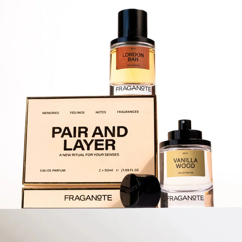 Fraganote London Bar & Vanilla Wood—Pair & Layer
