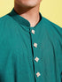 Vastramay Boy's Green Cotton Kurta