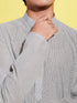 Vastramay Boy's Grey Cotton Kurta