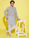Vastramay Boy's Grey Cotton Kurta
