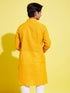 Vastramay Boy's Mustard Cotton Kurta