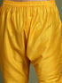 Vastramay Boys Yellow Mirror Work Georgette Kurta And Pyjama Set