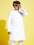 Vastramay Boy's White Cotton Kurta