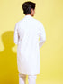 Vastramay Boy's White Cotton Kurta