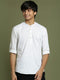 Vastramay Boys White Short Kurta