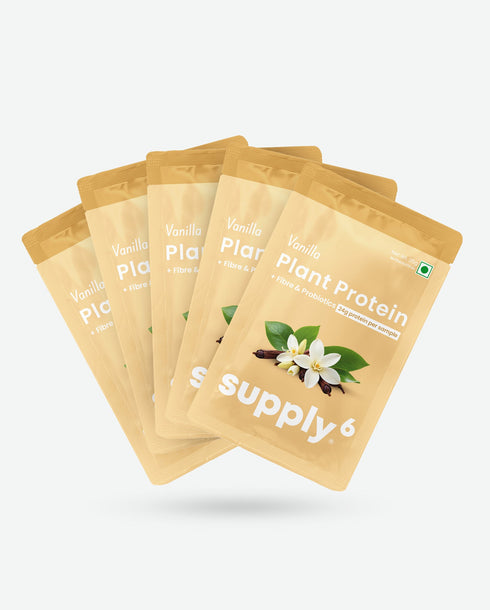 Supply6 Plant Protein - Vanilla (Travel Packs)