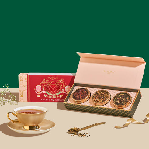 Vahdam Tea Blush Assorted Teas Gift