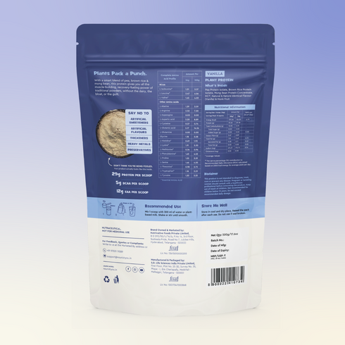 Nourish You One Good Plant Protein – Vanilla