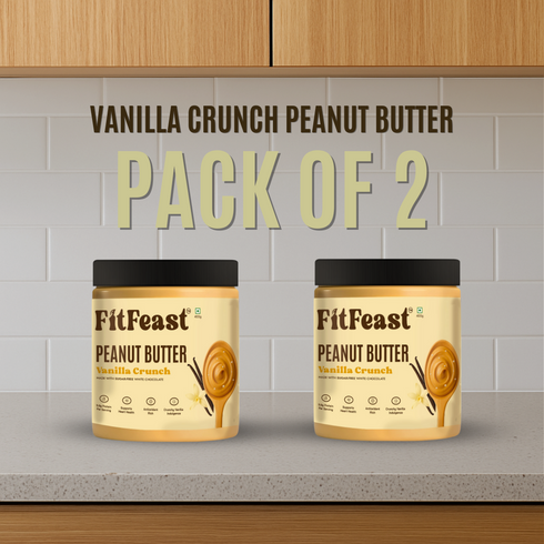 Fitfeast Vanilla Crunch Peanut Butter 400g