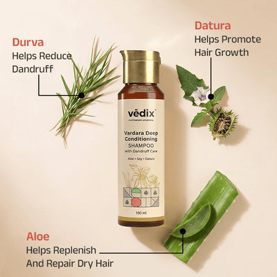 Vedix Vardara Shampoo With Aloe Vera & Datura