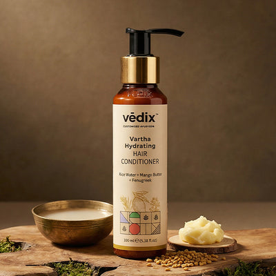 Vedix Vartha Hair Conditioner With Rice Water & Mango Butter