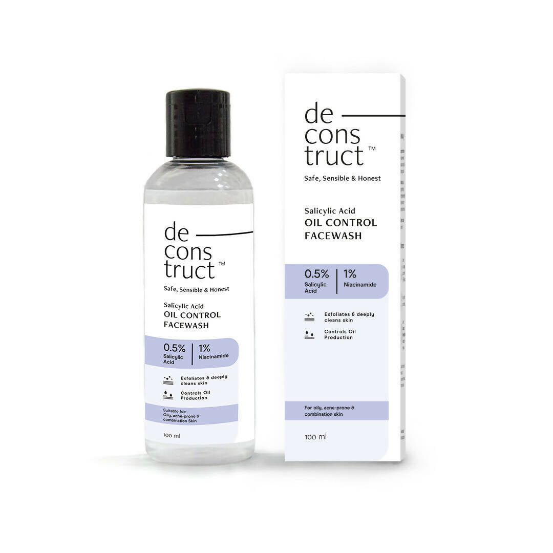 Deconstruct Salicylic Acid Oil Control Face Wash PUSHMYCART