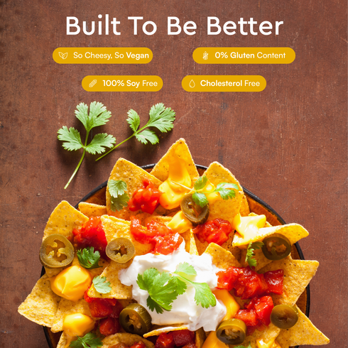 Nourish You Plant based mozzarella cheese | classic | clean label | great taste | fresh