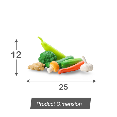 Rubbabu Realistic Vegetables Set of 8