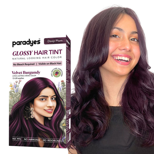 Paradyes Velvet Burgundy Glossy Hair Tint