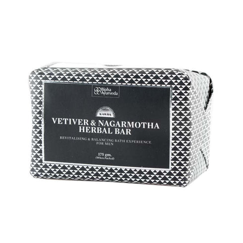 Bipha Ayurveda Vetiver & Nagarmotha Herbal Bar For Men