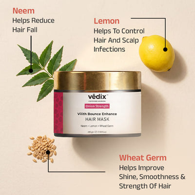 Vedix Vilith Hair Mask With Neem & Lemon 200gms