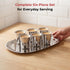 Vinod Stainless Steel Rampatra Glass Set of 6 280 ml with Highest Grade Steel Rust Free Easy to Clean and Durable Dishwasher Safe
