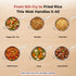 Vinod Doniv Titanium Triply Stainless Steel Wok with Side Handle 28 cms Capacity 4.00 Liter