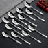 Vinod Decora Stainless Steel Baby Spoon Set of 12 Piece Heavy Gauge Steel Mirror Finish Rust Free Tough Strong and Durable