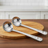 Vinod Stainless Steel Basting Serving Ladle Serving Spoon Karchi Set of 2 34 cm Highest Grade Stainless Steel Rust Free Dishwasher Safe No 6