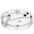 Vinod Stainless Steel Bhojan Thali 4 Compartment Lunch and Dinner Plate High Grade Stainless Steel Mirror Finish Set of 2 Piece No 14
