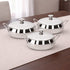 Vinod Stainless Steel Indigo Serving Bowl 3 Pieces Gift Set with Lid and Side Handles 900 ml 1000 ml and 1300 ml Mirror Finish Rust Free