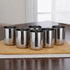 Vinod Stainless Steel Juicee Glass Set of 6 250 ml Highest Grade Steel Rust Free Tough and Strong Mirror Finish and Dishwasher Safe