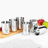 Vinod Stainless Steel Juicee Glass Set of 6 350 ml Highest Grade Steel Tough and Strong Dishwasher Safe Rust Free Long Lasting