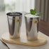 Vinod Stainless Steel Jumbo Lassi Glass Set of 2 650 ml with Food Grade Stainless Steel Mirror Finish Rust Free Dishwasher Safe