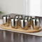 Vinod Stainless Steel Mango Glass Set of 6 300 ml with Highest Grade Steel Mirror Finish Rust Free Strong and Tough Dishwasher Safe