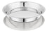 Vinod Stainless Steel Parat with Highest Grade Steel Tough and Strong Build Easy to Clean and Rust Free No 18