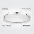 Vinod Stainless Steel Two Tone German Bogi Plate Set of 6 31 cm Lunch Plate Dinner Plate Highest Stainless Steel Mirror Finish