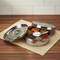 Vinod Stainless Steel Masala Dabba Spice Box with 7 Containers Spoon and Inner Lid Mirror Finish Rust Free Build No 13