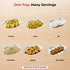 Vinod Stainless Steel Oval Rice Tray with Highest Grade Stainless Steel Mirror Finish Rust Free Tough and Durable Easy to Clean
