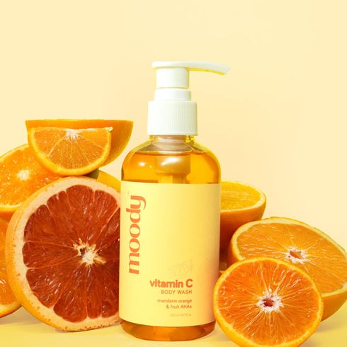 Moody Vitamin C Body Wash With Fruit Extracts