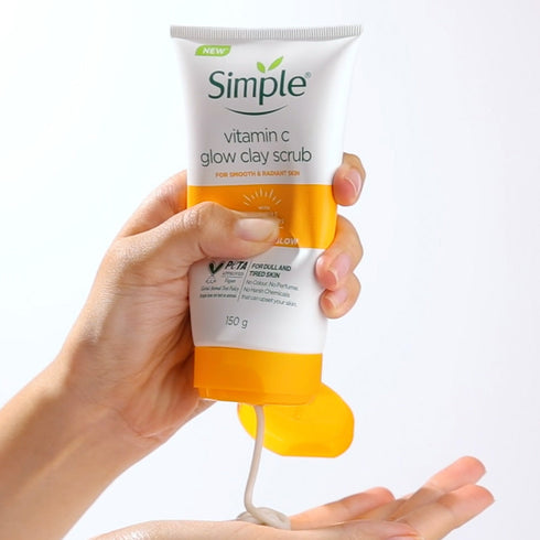 Simple Vitamin C Clay Scrub