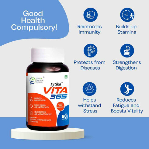 Fytika Healthcare Products Get FREE Fytika Omega 1000 with Fytika Vita 365