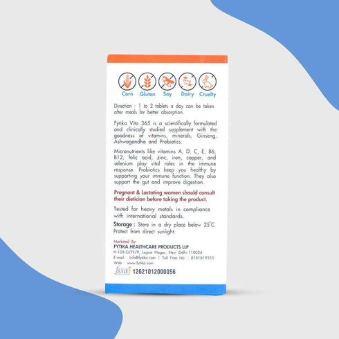 Fytika Healthcare Products Get FREE Fytika Omega 1000 with Fytika Vita 365