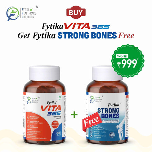Fytika Healthcare Products Get FREE Fytika Strong Bones with Fytika Vita 365